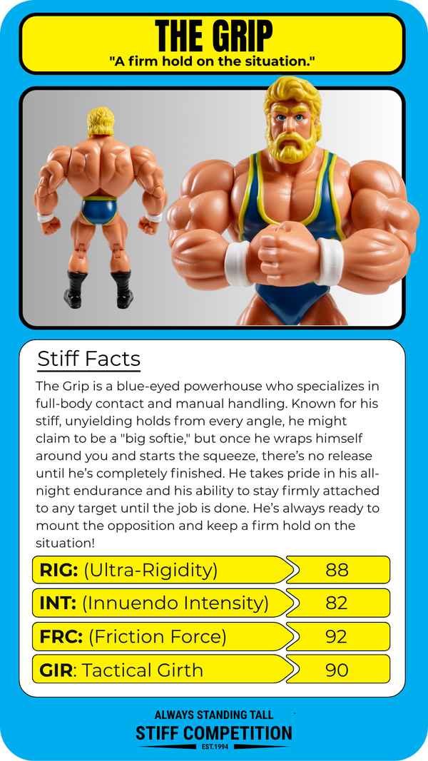 The Grip Top Trumps card