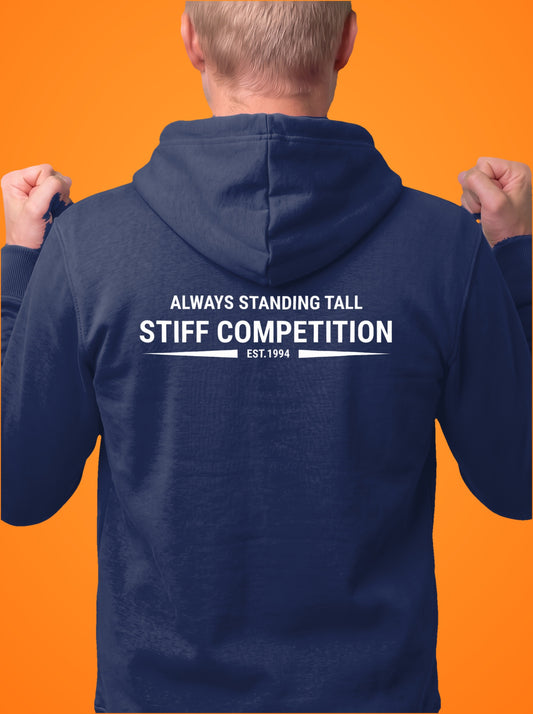 SC-94 HOODIE: ALWAYS STANDING TALL LOGO (ALWAYS STANDING TALL, EST. 1994), navy, front