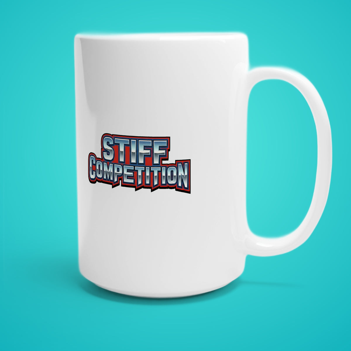 SC-94 MUG: HAMMERIN' HANKY (TOOLS OUT, HARD HAT ON), white, handle right