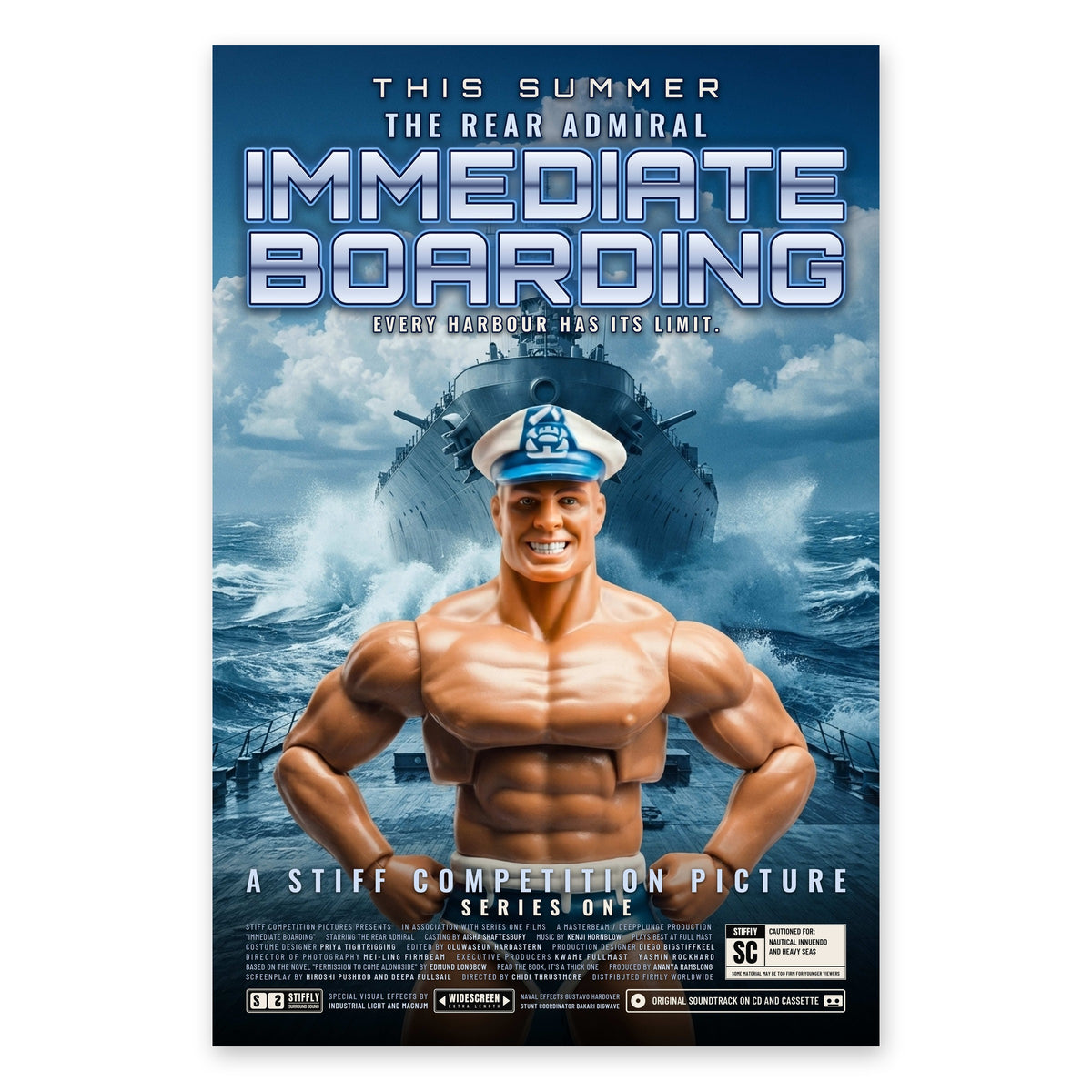 Rear Admiral museum print, full poster